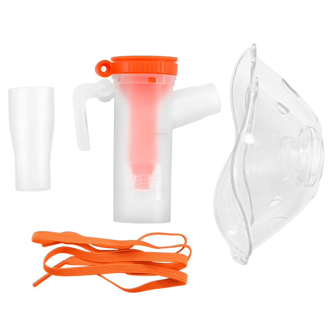 Kit de inhalador de oxígeno para VH-1/VH-2/VH-3: suave y ligero (azul y naranja al azar)