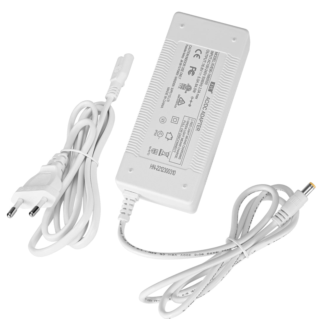 Adaptador de corriente de 25,4 V/4,5 A para VP-6: carga rápida con cable resistente