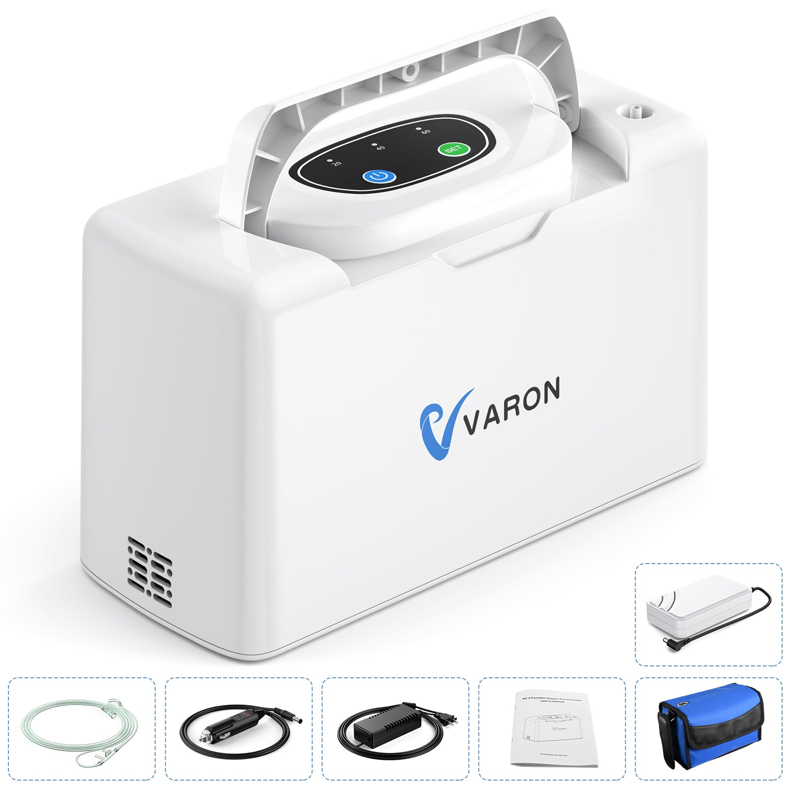 Accesorios para el concentrador de oxígeno ligero VARON VL-2