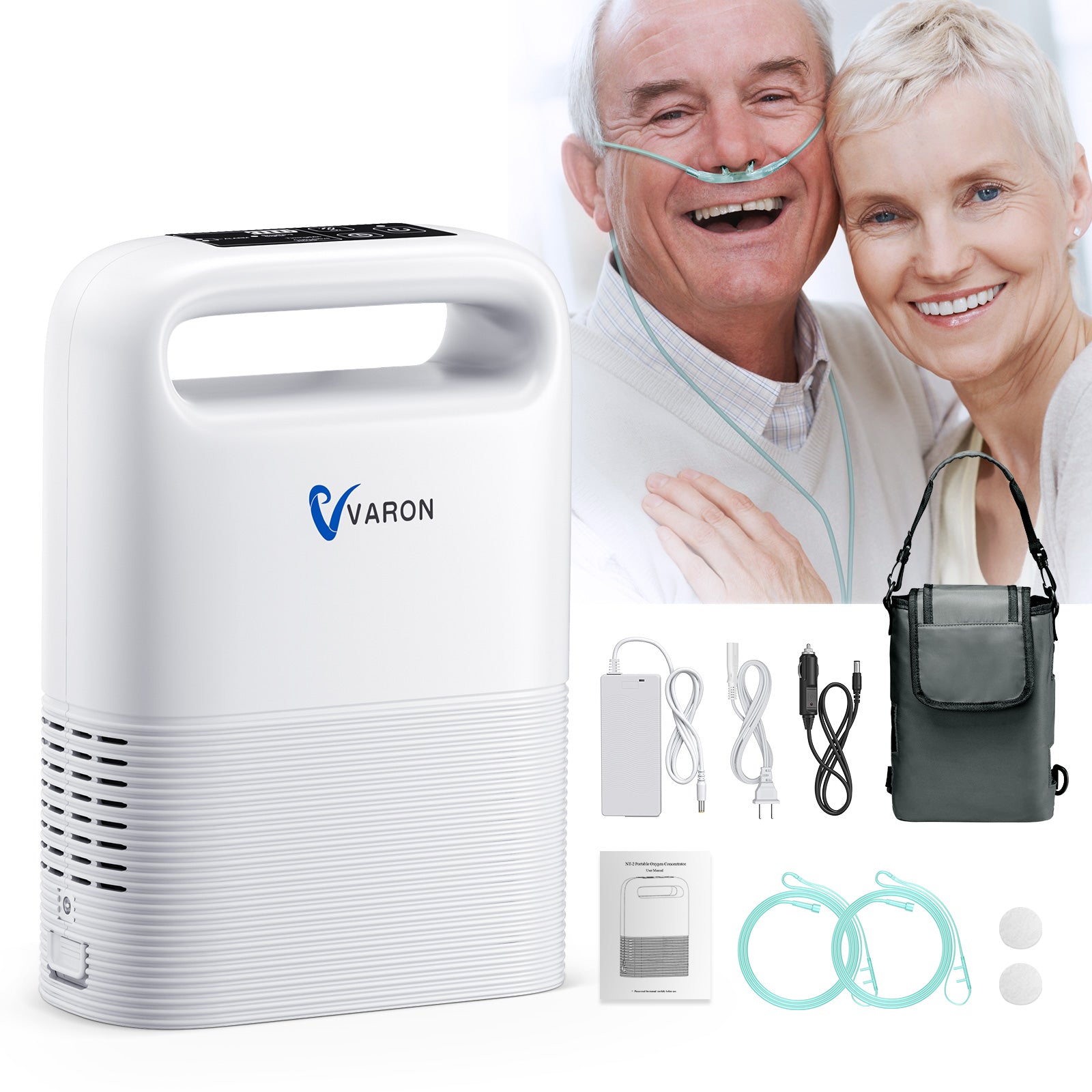 Accesorios para el concentrador de oxígeno portátil VARON VP-2