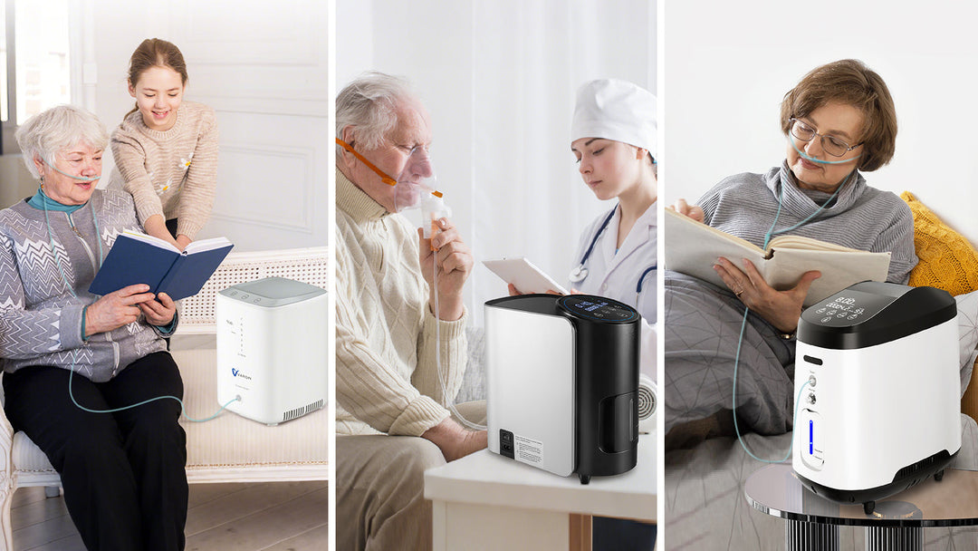 Comparativa 2025: ¿Qué Concentrador de Oxígeno VARON es Mejor para Ti? VH-3 vs VH-2 vs VH-1