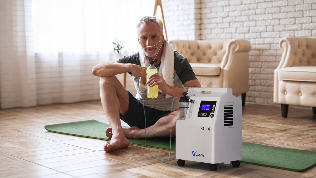 Terapia de oxígeno en la transición primavera-verano con concentrador de oxígeno para casa
