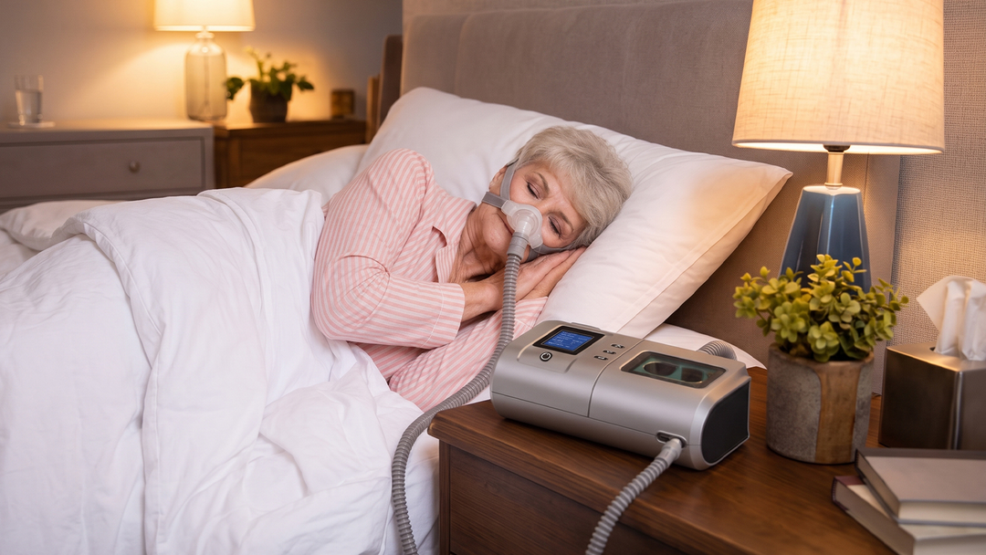 Máquina CPAP para la apnea del sueño