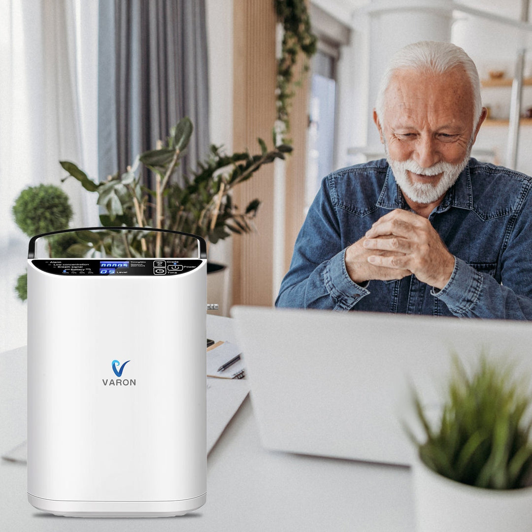 Respirar Bien en Movimiento con un Concentrador de Oxígeno Portátil de Flujo de Pulso