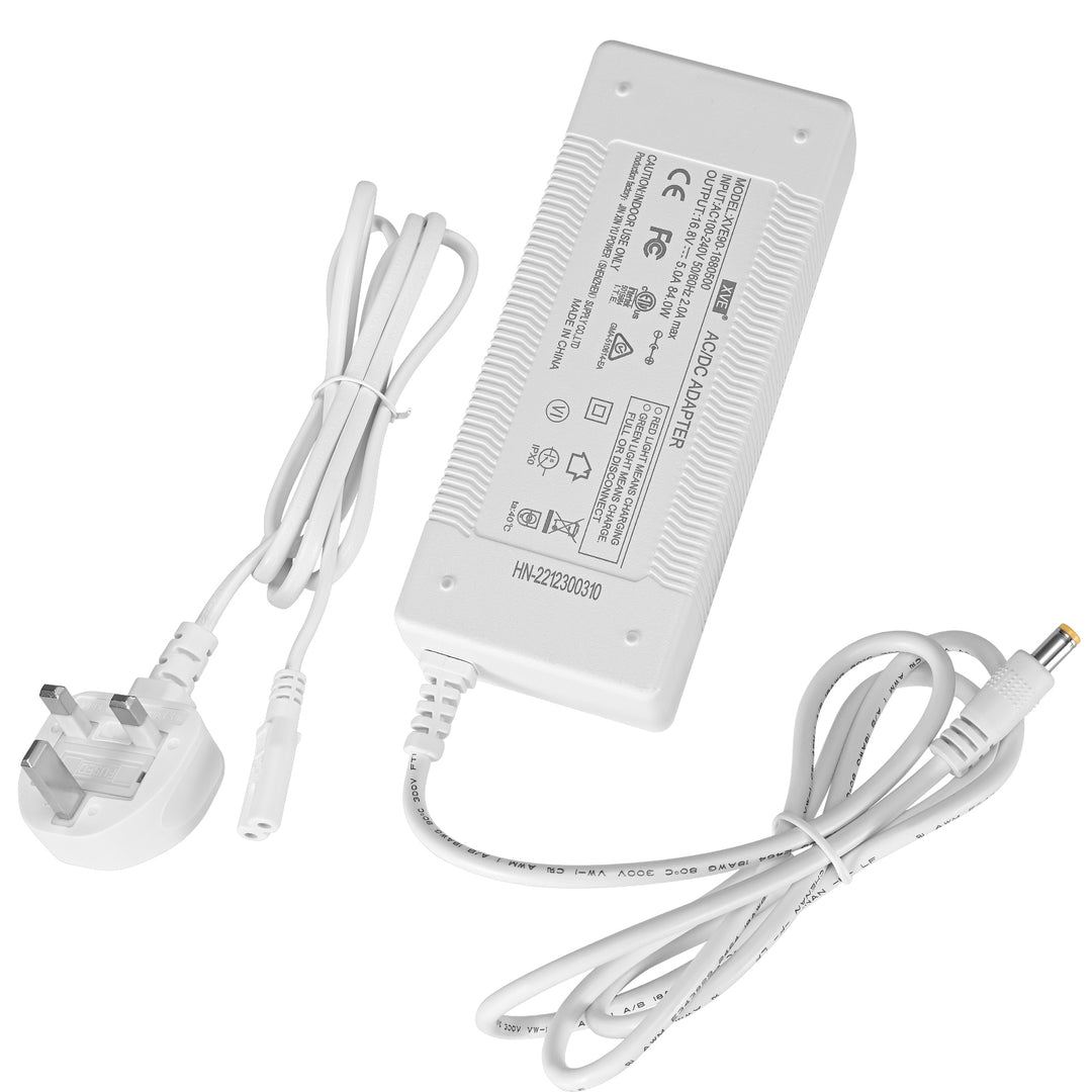 Adaptador + cable de alimentación para VT-01 – 16,8 V / 5,0 A