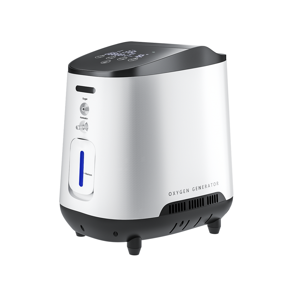 Concentrador de oxígeno continuo doméstico VARON VH-2, control inteligente y bajo nivel de ruido