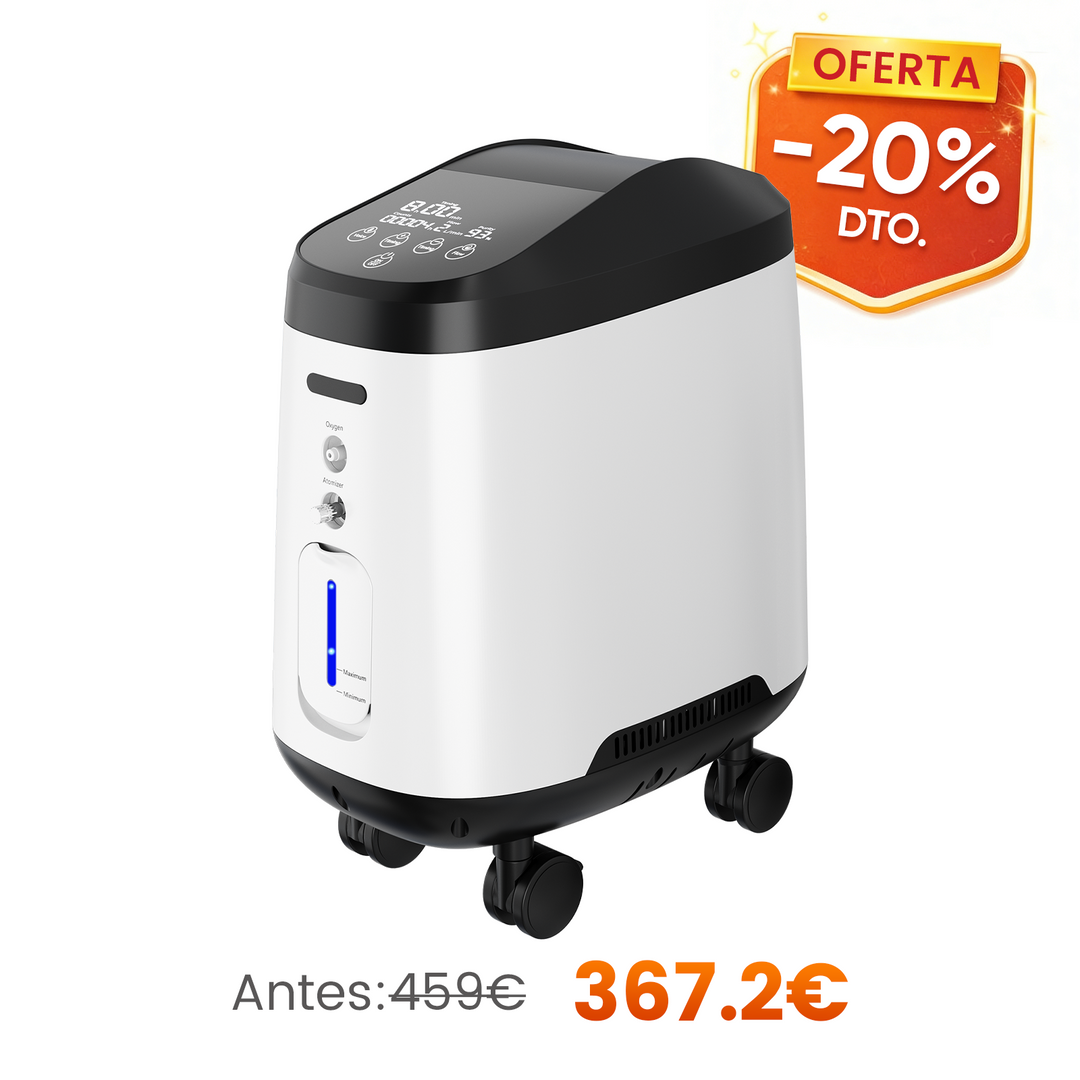Preventa | Concentrador de oxigeno doméstico VARON VH-2 PRO |  1-9 niveles (ajustable), funcionamiento 24 h, homologación CE