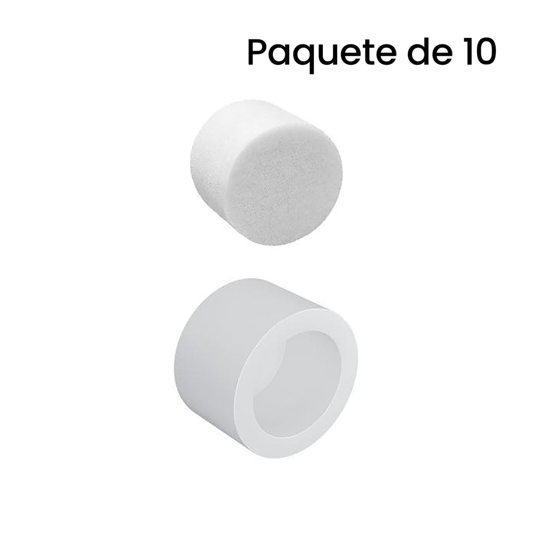 10 unidades de filtro de algodón de repuesto para concentrador de oxígeno estacionario VH-4