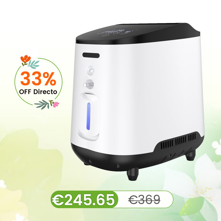 Concentrador de oxigeno doméstico VARON VH-2 |  1-7 niveles (ajustable), funcionamiento 24 h, homologación CE