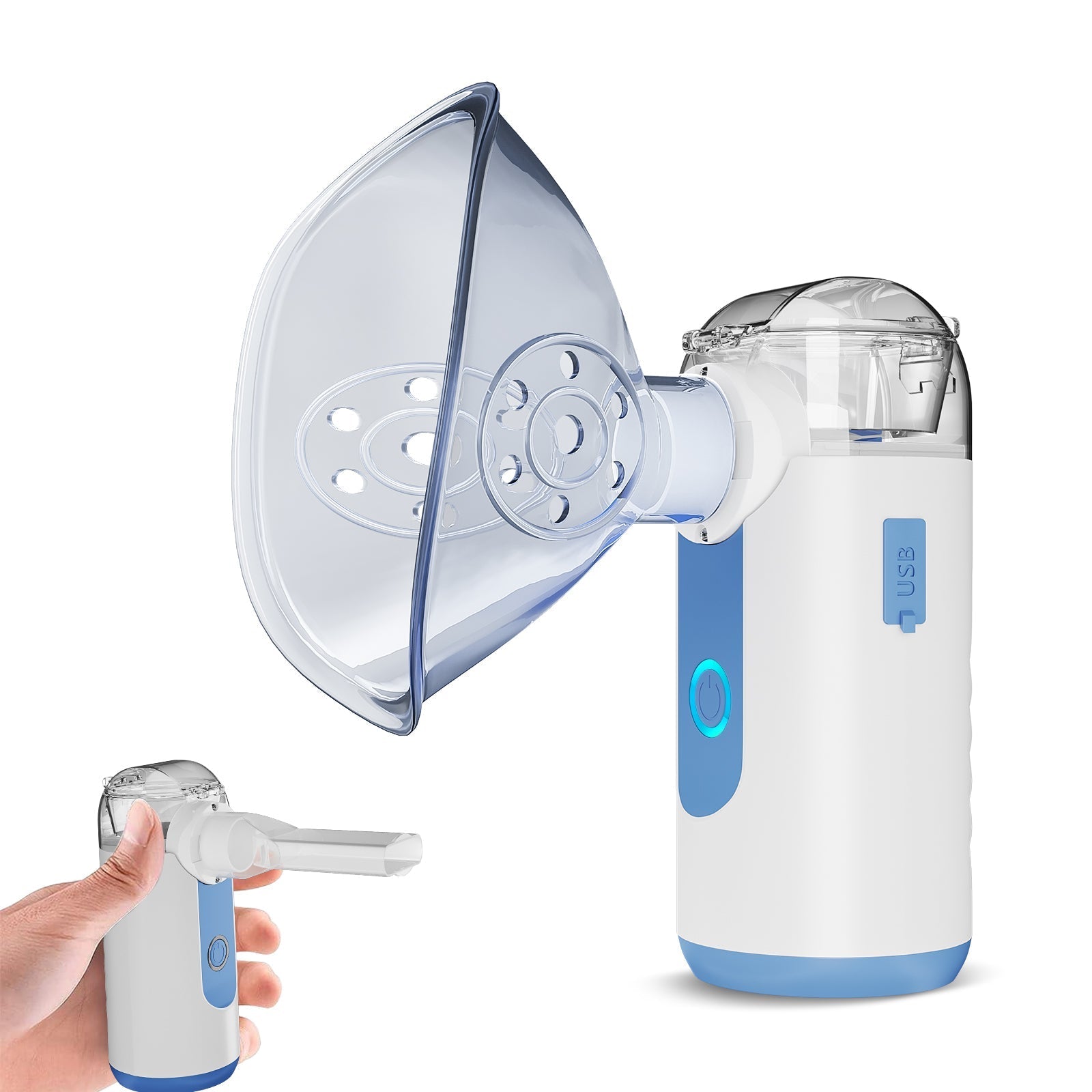 Nebulizador portátil infantil VARON, 2 modos