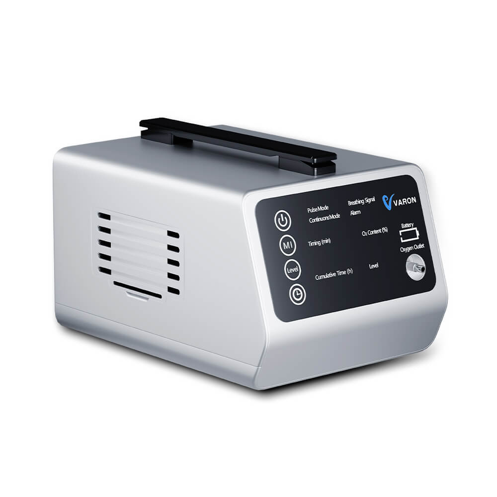VARON VT-1 | Concentrador de oxígeno de viaje con doble modo (niveles 1-5)