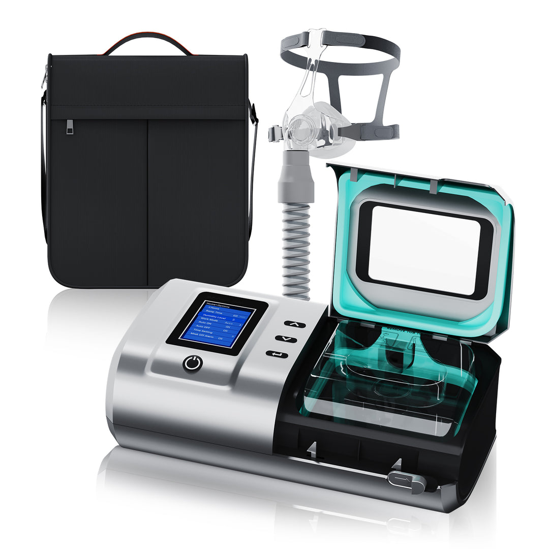 VARON DS-6 Auto CPAP | Tratamiento para Apnea del Sueño | Ajuste Automático de Presión, Fácil Uso | CE Médico