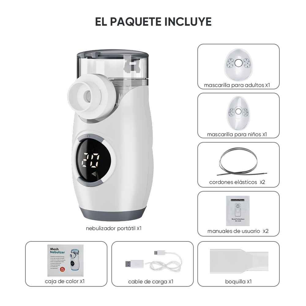 Accesorios para nebulizador portátil VARON