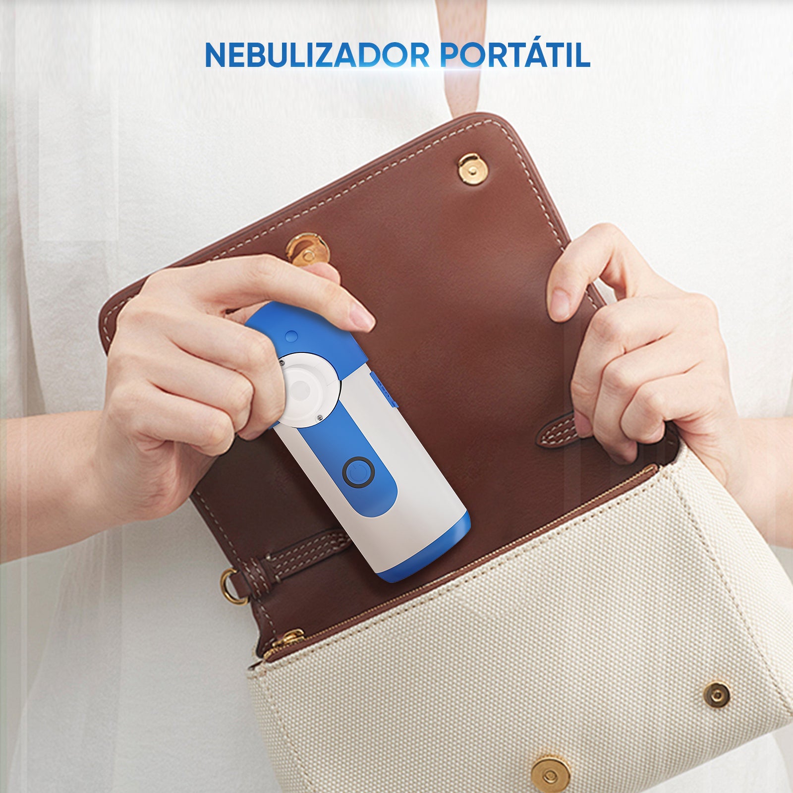 El nebulizador de malla Varon es pequeño y ligero, fácil de llevar en casa o de viaje. Cualquiera puede guardarlo en un bolso y recibir asistencia respiratoria en cualquier momento.