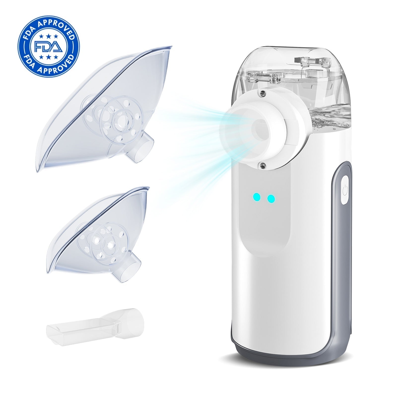 Nebulizador portátil VARON MY-132B, certificado por la FDA