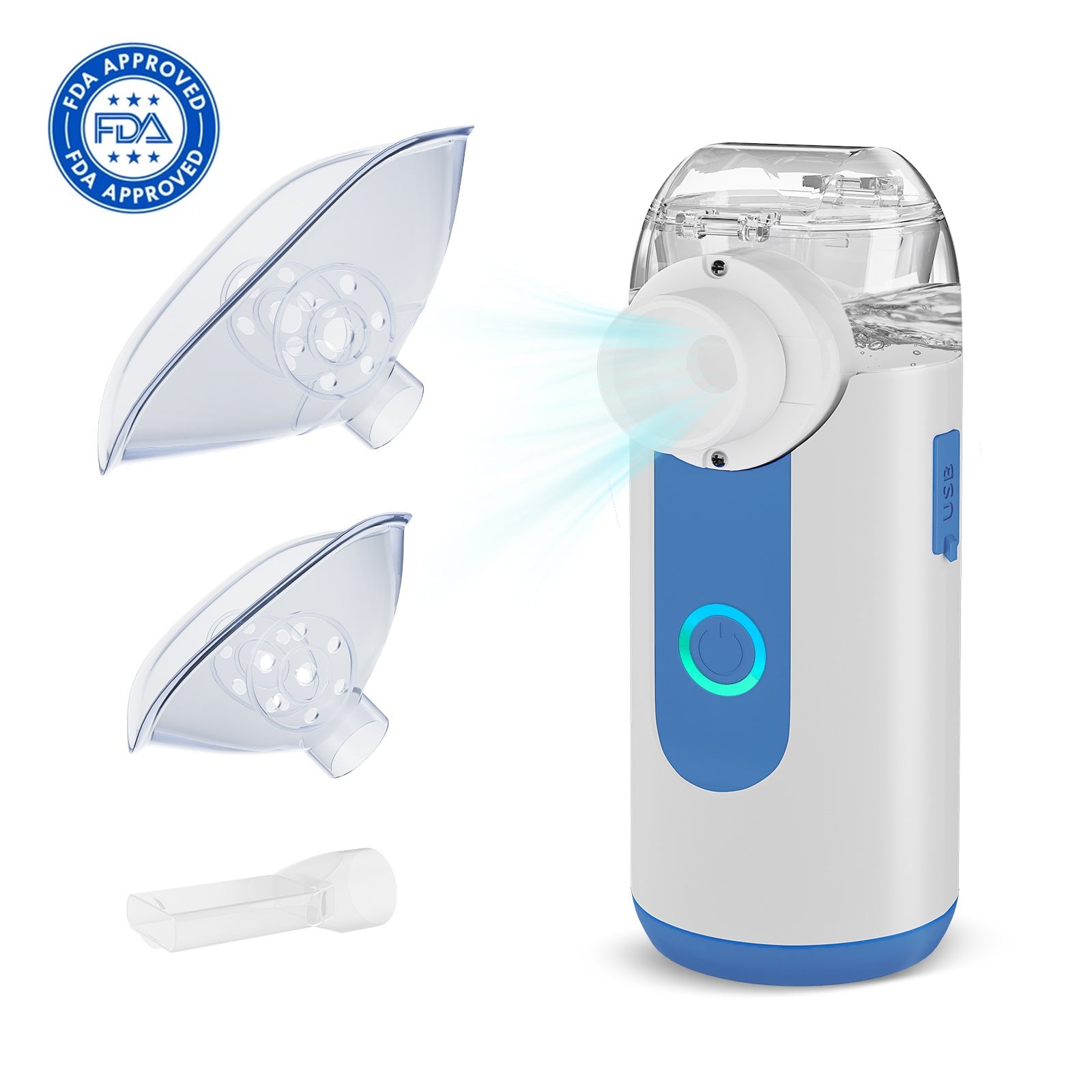 Nebulizador portátil para niños VARON MY-133, certificado por la FDA
