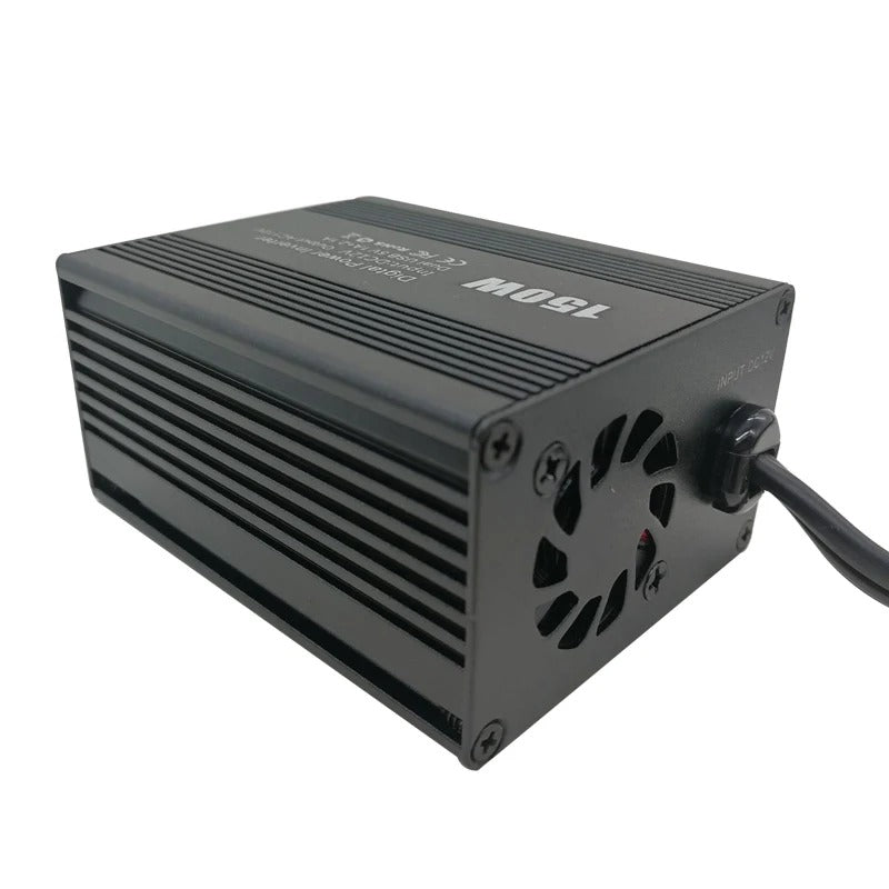 Inversor de coche de 150 W, doble USB, 3,1 A, convertidor de 12 V a 110 V/220 V