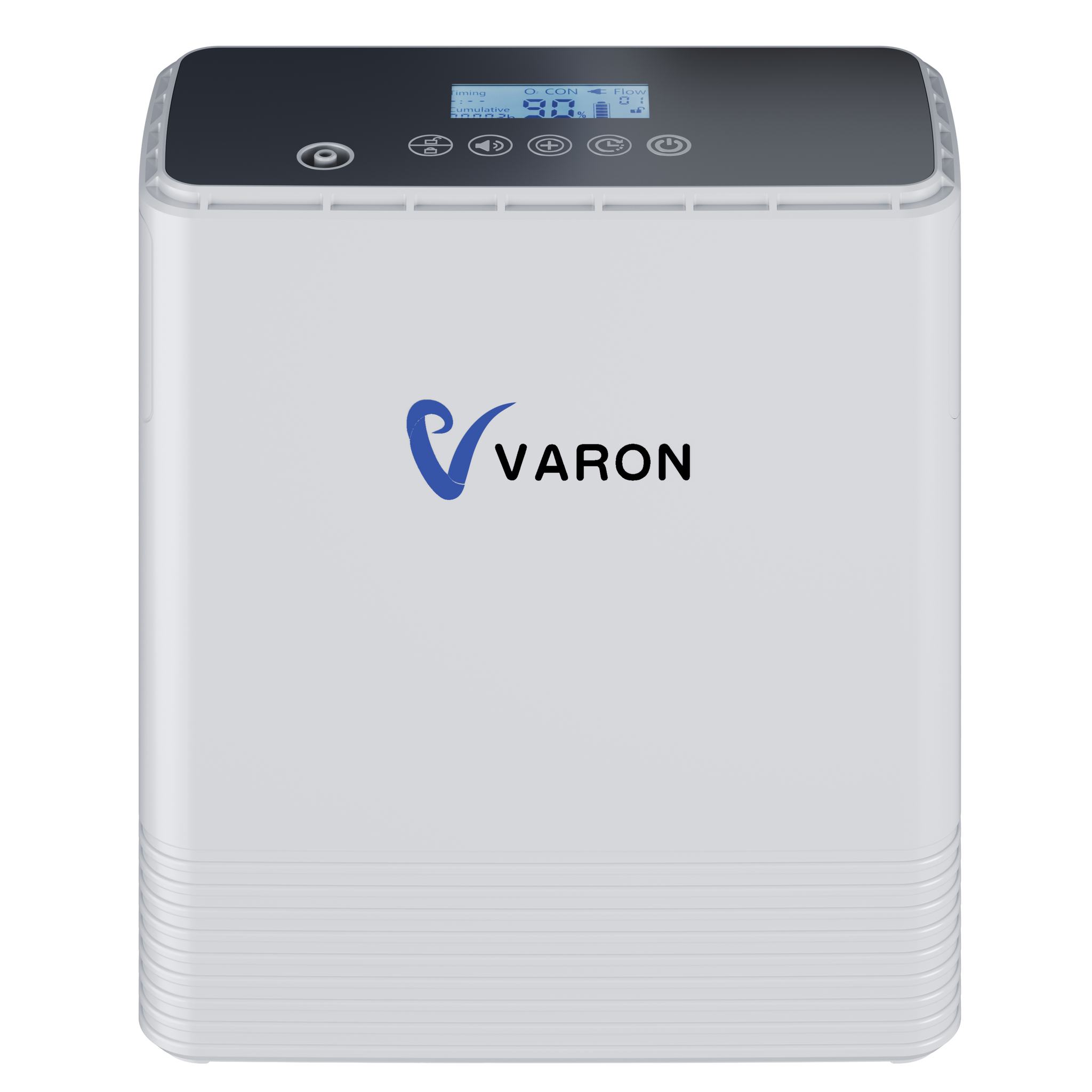 Concentrador de oxígeno portátil continuo VARON VP-6 | Caudal de  1-6 niveles (ajustable), homologado CE