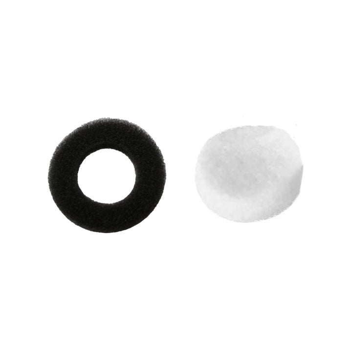 Juego de filtros de algodón (silenciador de anillo negro de algodón + silenciador de admisión de aire secundario de algodón) para VH2 Pro - 10 juegos/paquete