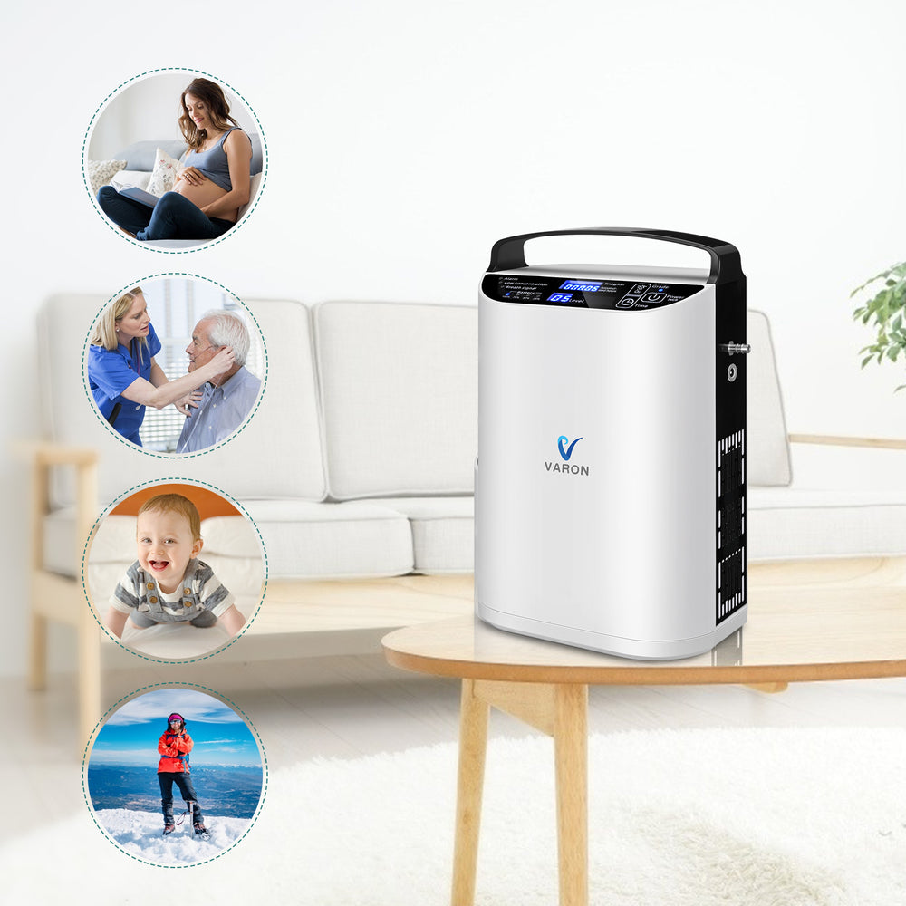 Mochila concentradora de oxígeno portátil VP-1 multifuncional para viajes y uso al aire libre