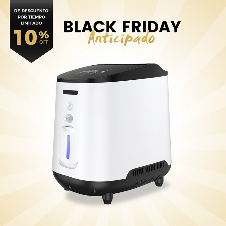 Concentrador de oxígeno doméstico VARON VH-2 |  1-7 niveles (ajustable), funcionamiento 24 h, homologación CE